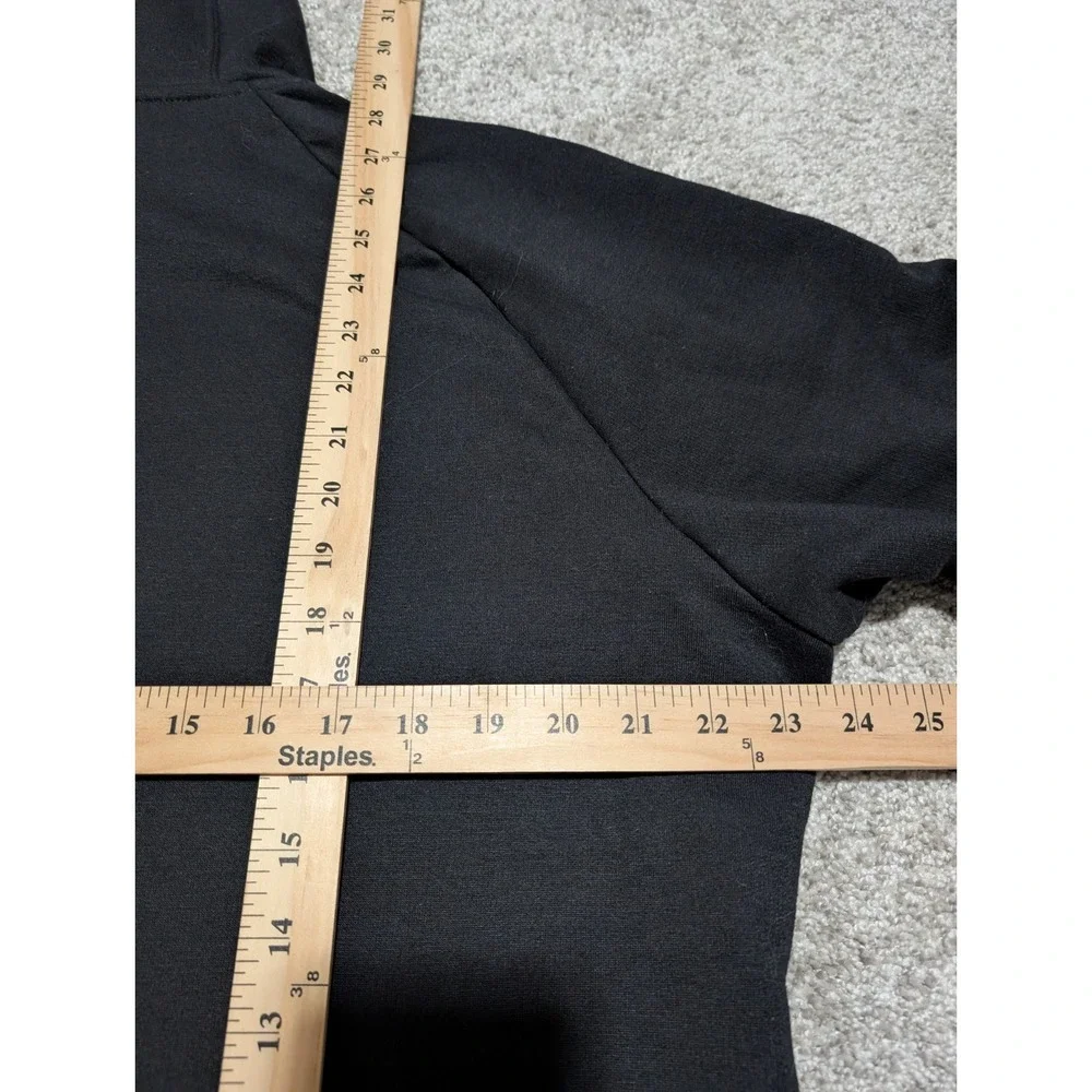Adidas‎ 3-Stripes Drawstring Black Fleece  Men's XL Hoodie